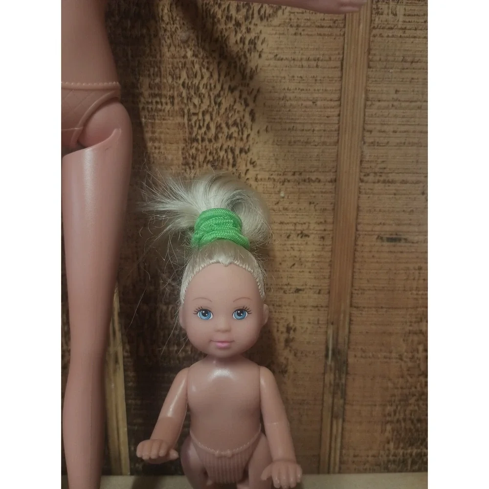 Vintage Simba‎ Doll Bundle of 3 Retro Toys 2 Toddler and 1 Adult Nude